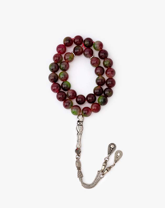 ROSARY AGATE STONE 9424ROSBO