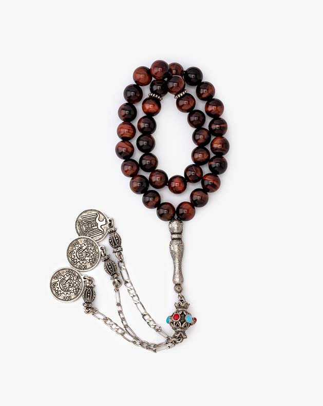 ROSARY AGATE STONE 9425ROSBN