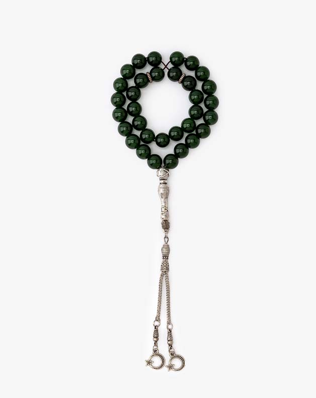 ROSARY GEMSTONE GLASS 9511ROSGN