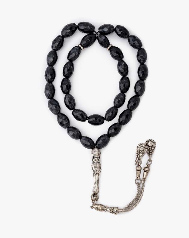 Diamond Stone Rosary 29252ROSGY