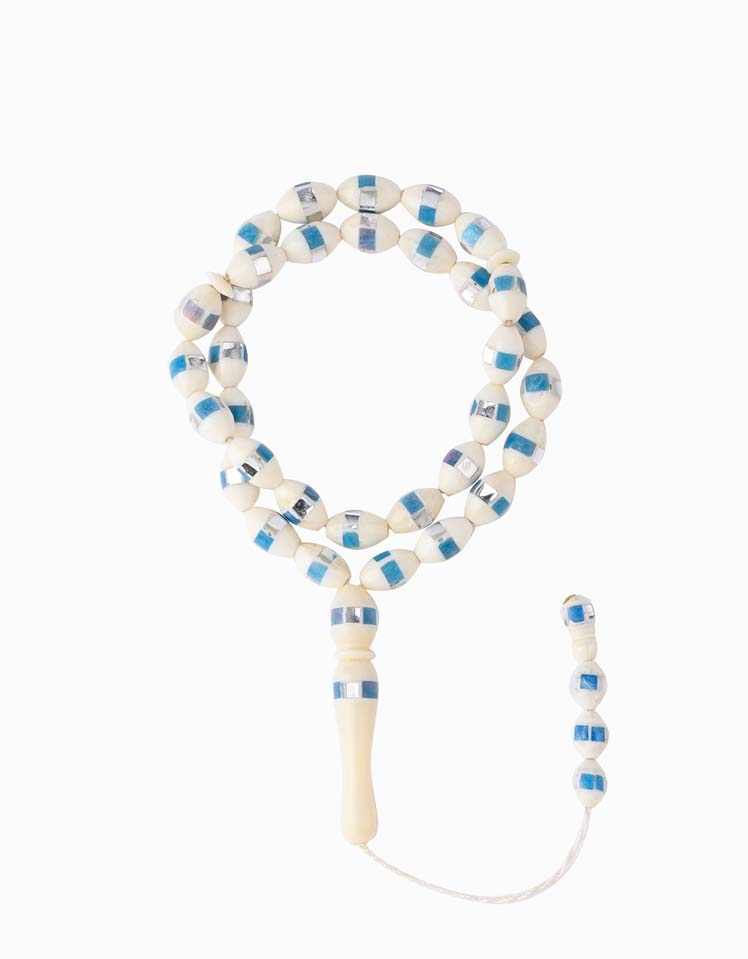 BONE ROSARY 4342ROSWT