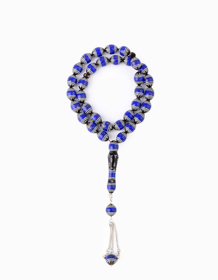 COOK WOOD SILVER ROSARY 30331ROSBL