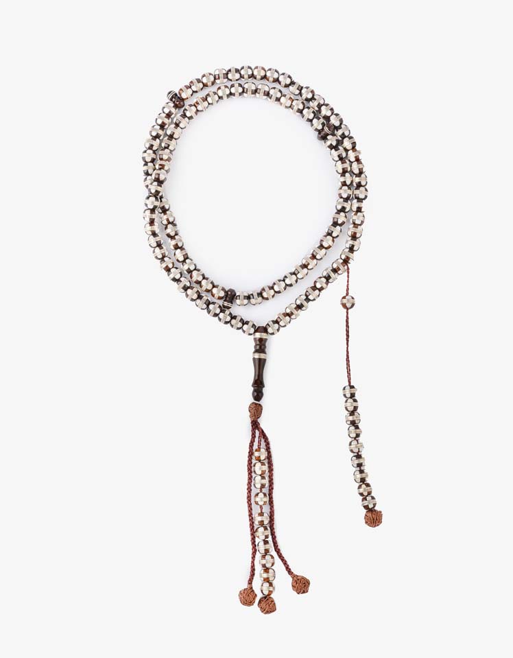 Cook rosary silver and ivory 30401ROSBN