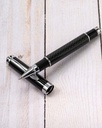 Men pen black & silver PEN808BK
