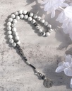 Howlite Stone Rosary ROS300WT