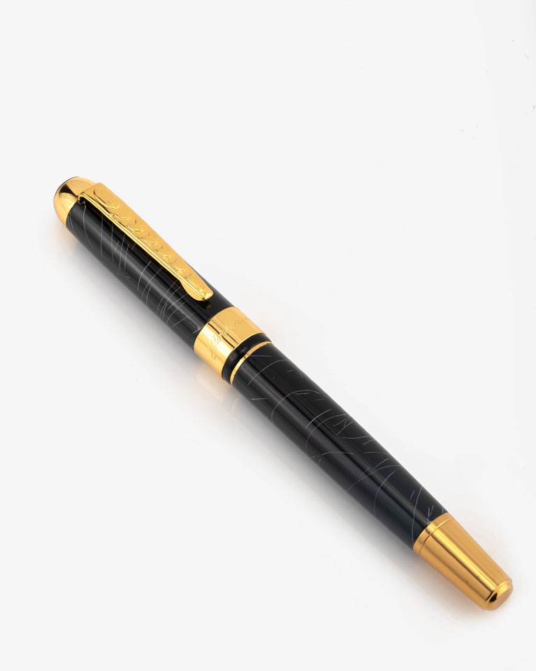 Men pen black & gold PEN836BK