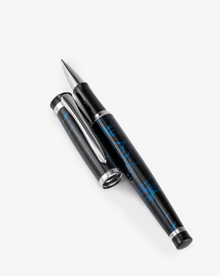 Men pen navy & silver PEN844NV