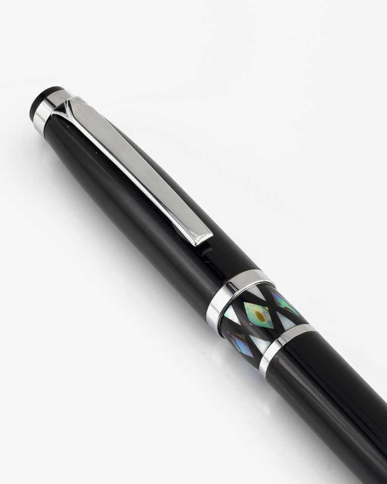 Men pen black & silver PEN850BK