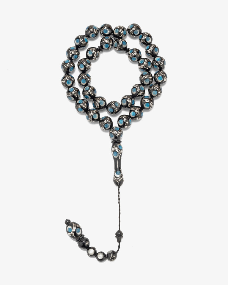 Cook rosary silver ROS433BL