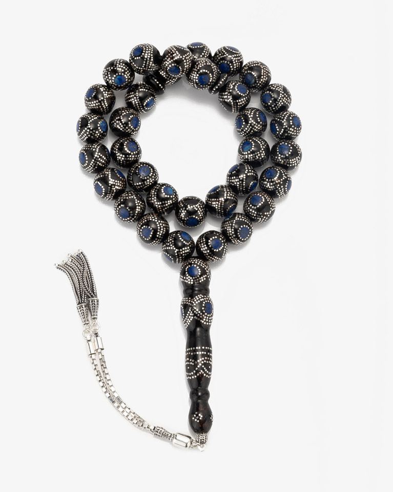 Yussor rosary silver ROS455BK