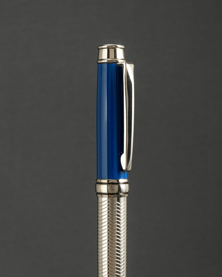 Men pen blue & silver SEMPEN001BL