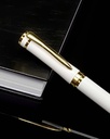 Men pen white & gold PEN802WT