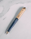 DAHNAG pen gold & navy PEN902NV