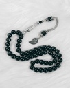 Natural stone rosary SEMROS2818BK
