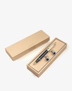 Pen & Cufflink sliver Set SEMPEN025BL