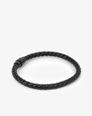 Hand bracelet balck for a man BRA019BK