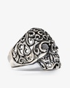 Skull Silver men ring RING047BK