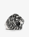 Lion Silver men ring RING052BK