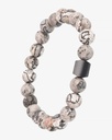 Hand bracelet Map jasper stone BRA037GY