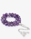 Amethyst Silver Rosary ROS384PR