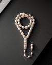 IVORY WHITE ROSARY ROS5164WH