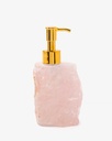 Rose Quartz Stone Lotion Dispenser ACC040PK