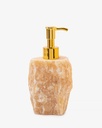 Yellow Calcite Stone Lotion Dispenser ACC042YL