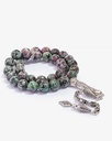 Ruby Zoisite stone rosary ROS8097GN