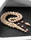 A rare rosary of a hippo's tusk ROS5364WH