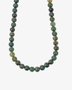 Green agate necklace WNEC258GN