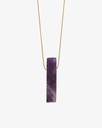 Women's chain with amethyst stone WNEC142PR