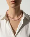 Rose stone women's necklace WNEC200PK