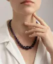Women's Amethyst Necklace WNEC167PR