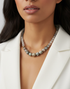 Women's tourmaline stone necklace WNEC169GY