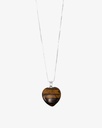 Women's chain, natural tiger's eye stone WNEC155BN