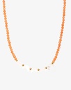 Women's necklace made of natural shells WNEC229OR