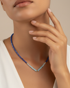 Women's Necklace Made of Natural Shells WNEC240BL