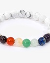 Elegant natural stones bracelet WBRA146MC 