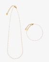 Women's Necklace and Bracelet Set WNEC275WH