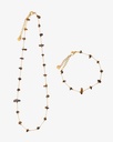 Women's bracelet and necklace set WNEC279BN