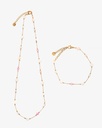 Women's bracelet and necklace set WNEC286PK