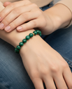 Malachite bracelet WBRA193GN
