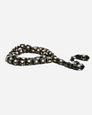 Yusr Wood Prayer Beads with Ivory and Silver Inlay 33 Beads
